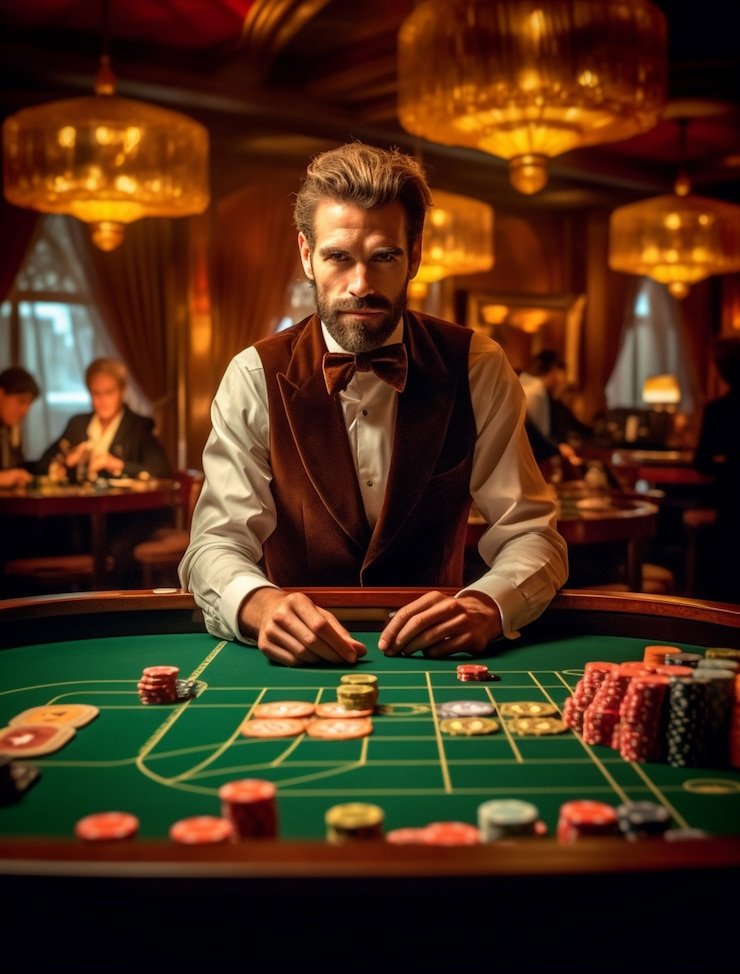 Live Baccarat table layout on kingdom88 platform showing Player, Banker, and Tie betting positions